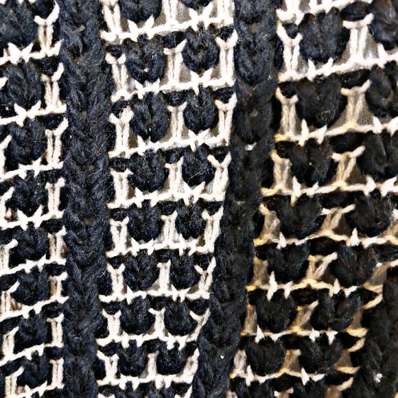 Joan Vass Black Sweater Cardigan Shrug Small - Picture 4 of 7